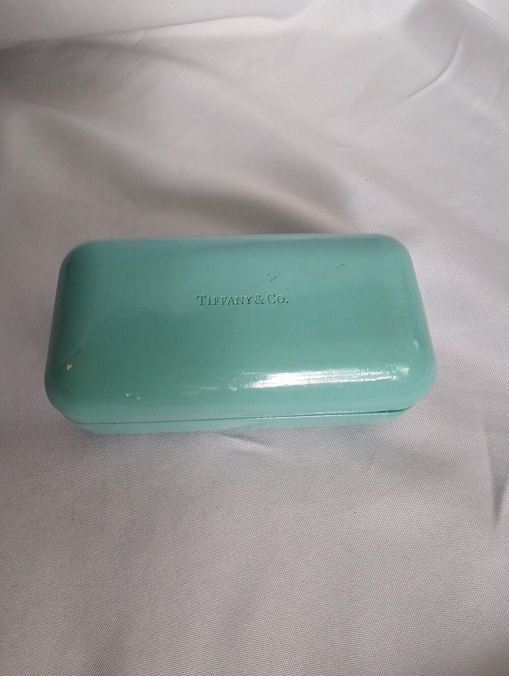 Tiffany & Co. Eyeglass Case in Robin's Egg Blue